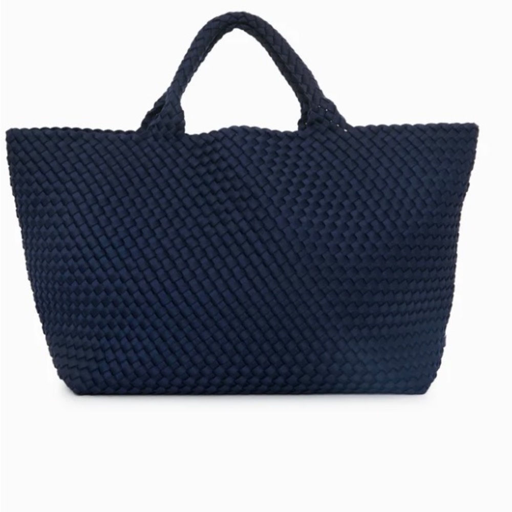 Navy Blue St. Barths Large Tote